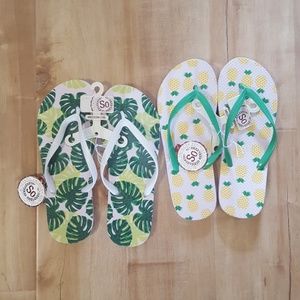 Bundle of Tropical Flip Flops